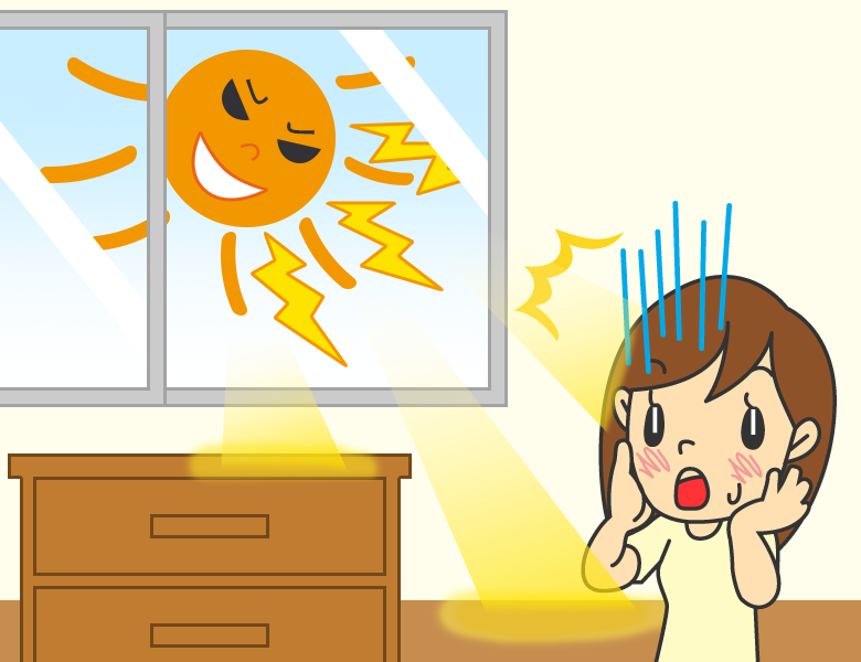 室内の紫外線対策 知って得する 家具やフローリングの日焼け防止方法 9071blog