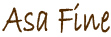 Asa fine