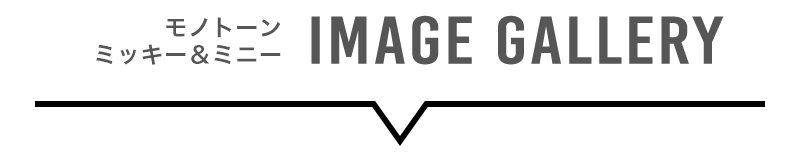 モノトーンカラーのミッキー ミニーをデザインした遮光カーテン Disney Monotone ディズニーモノトーン カーテン通販 カーテン くれないweb本店