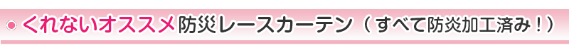 防炎レースカーテン