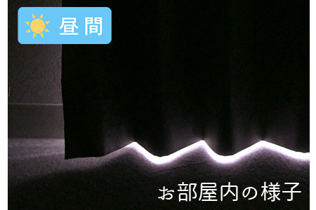 昼間のお部屋の様子