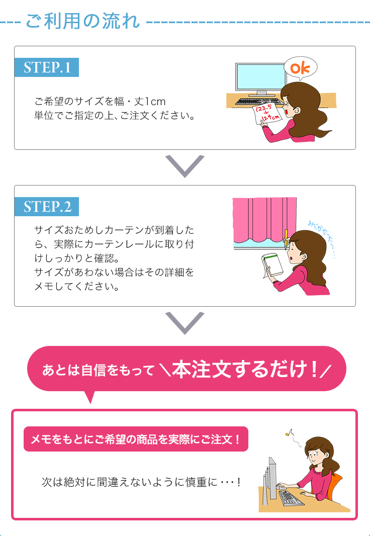 ご利用の流れ