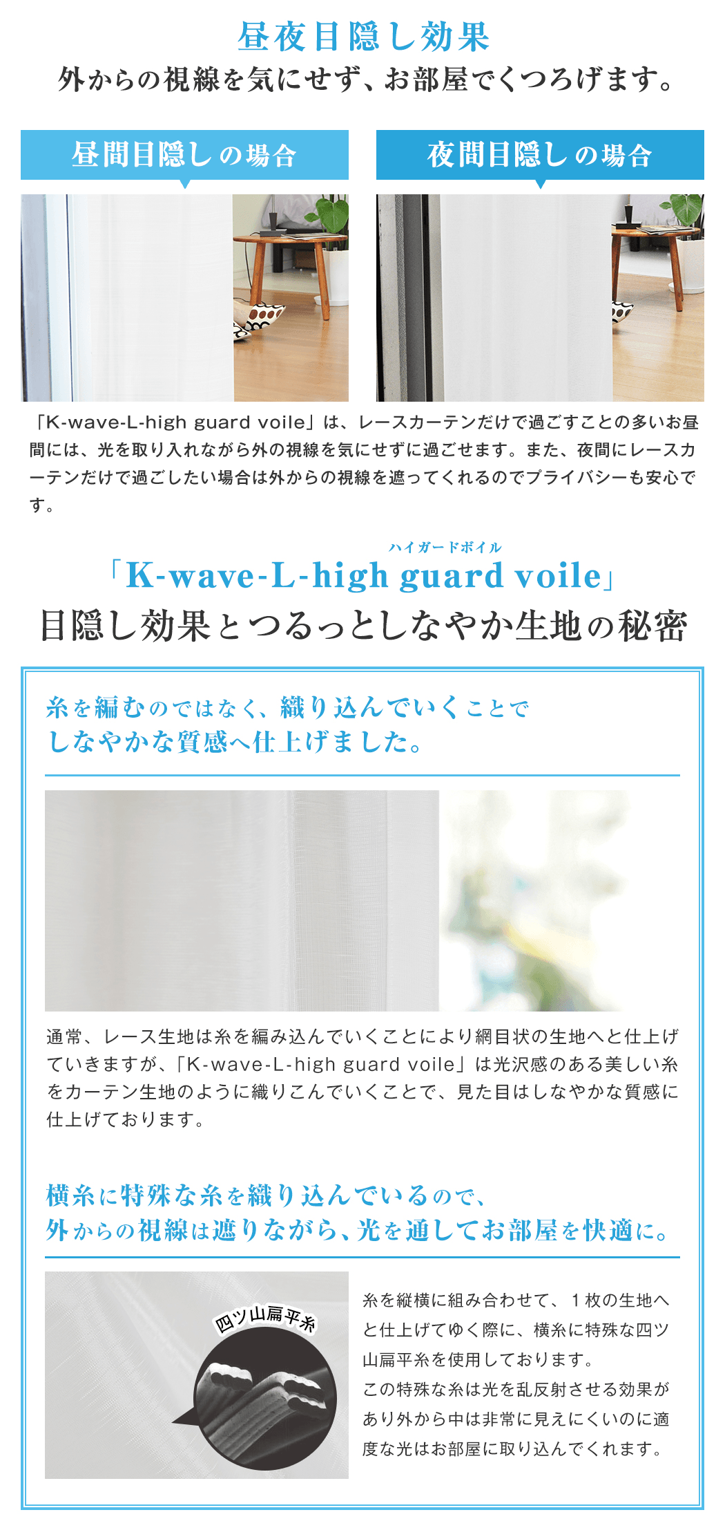 1級遮光 防炎カーテンセット 「K-wave-D-superior SET」｜カーテン通販